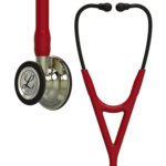 6176, Champagne-Finish Chestpiece and Stem, Burgundy Tube