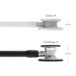 6177, Mirror-Finish Chestpiece and Stem, Black Tube