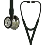 Champagne-Finish Chestpiece, Black Tube, Smoke Stem